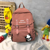 Waterproof Women Backpack Nylon Shoulder Bag Female Bagpack Large School Backpac