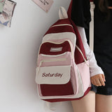 Waterproof Women Backpack Nylon Shoulder Bag Female Bagpack