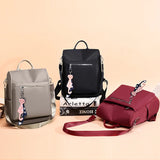 Waterproof Women Backpack Oxford cloth Shoulder Bag Large School Backpack