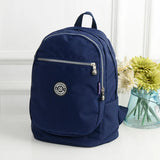 Floral Nylon Backpack Women Bag School Rucksack Bolsa