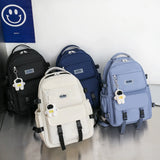 Women Candy Shoulder Bag Oxford Cloth School Bag For Teenage Girl