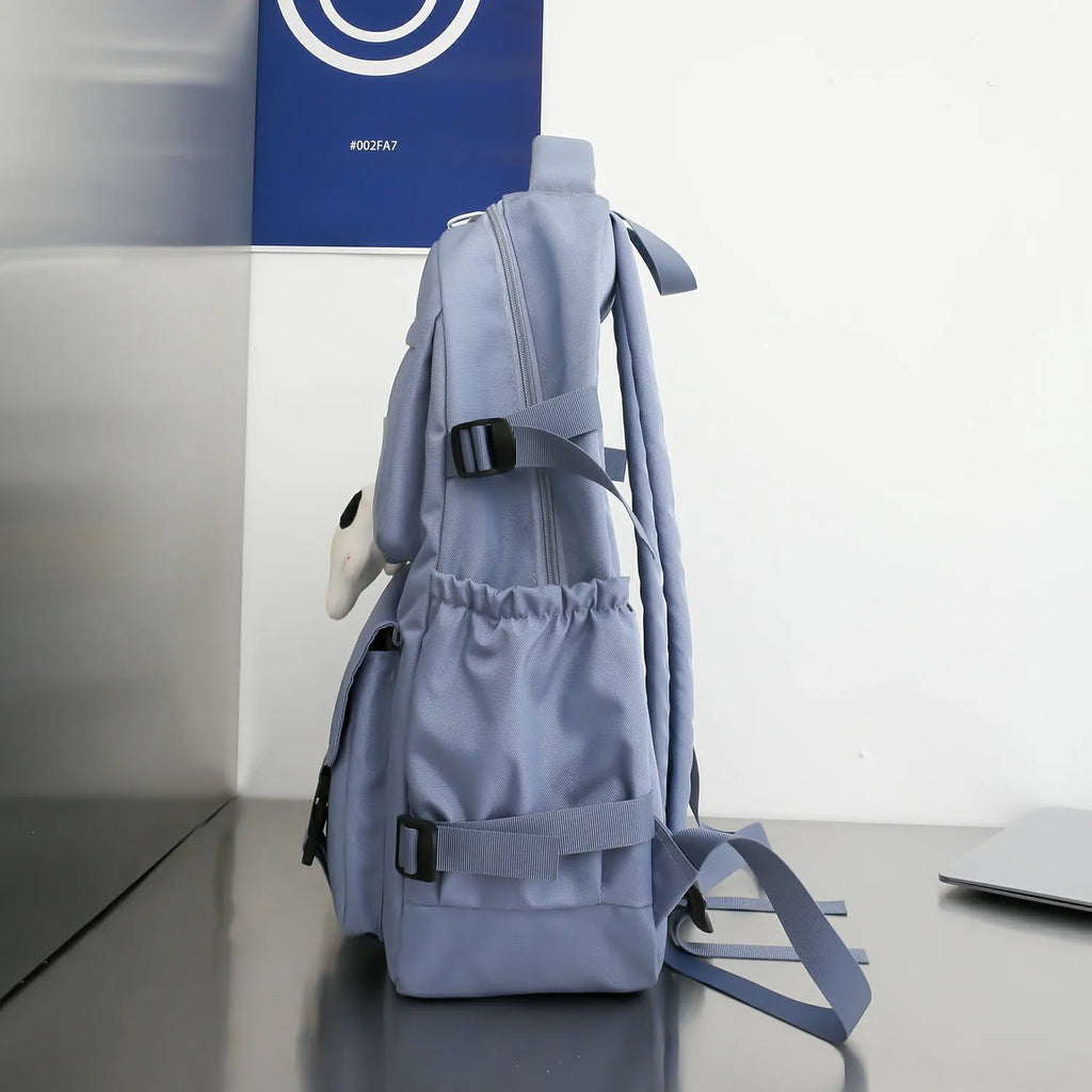 Women Candy Shoulder Bag Oxford Cloth School Bag For Teenage Girl