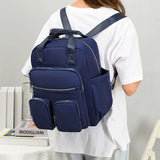 Nylon Shoulder Bags for Teenage Girls Ladies Travel Backpack