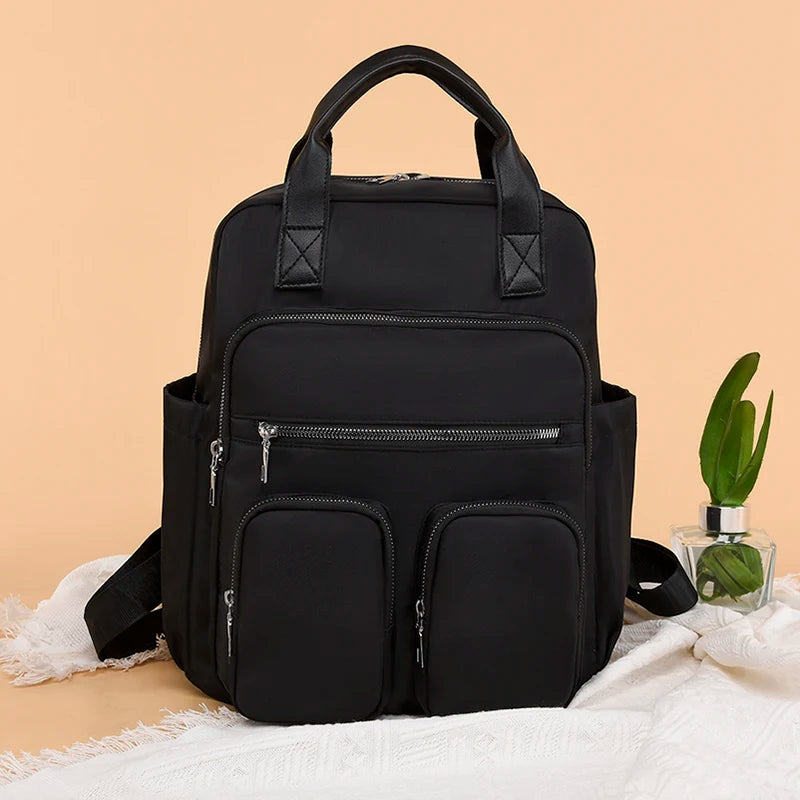 Nylon Shoulder Bags for Teenage Girls Ladies Travel Backpack