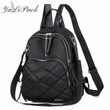 Women Oxford Cloth School Bag for Teenage Girls