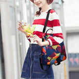Backpack Women Oxford Cloth Shoulder Bag School Bags for Teenage Girls