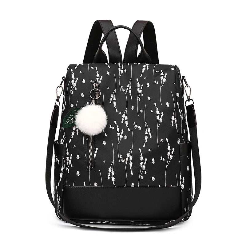 Women Oxford Cloth Shoulder Bag School Travel Backpack Mochila Feminina