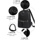 Women Oxford Cloth Shoulder Bags School Bags for Teenage Girls
