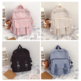 Small Backpack Women Shoulder Bag Multi-Function Bagpack
