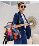 Waterproof Anti-thef Women Backpack Oxford School Bags