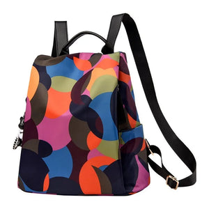 Waterproof Anti-thef Women Backpack Oxford School Bags