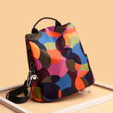 Waterproof Anti-thef Women Backpack Oxford School Bags