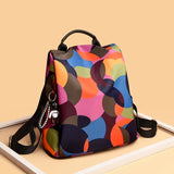 Waterproof Anti-thef Women Backpack Oxford School Bags