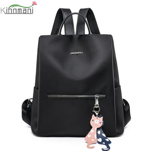 Women Waterproof Oxford Cloth School Bag for Girls