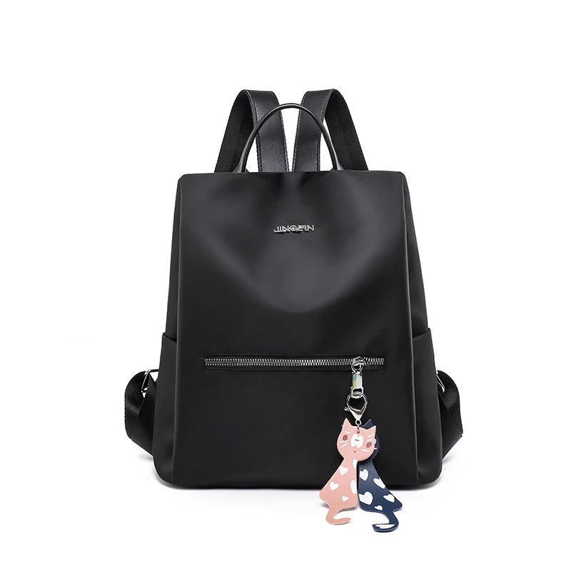 Women Waterproof Oxford Cloth School Bag for Girls