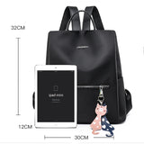 Women Waterproof Oxford Cloth School Bag for Girls