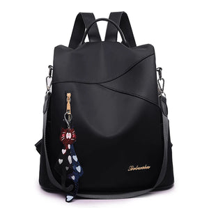 Waterproof Oxford Cloth School Bags for Teenage Girls Ladies Shoulder Bags