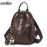 Women's School Backpack Student Female Rucksack Mochila Escolar Girls Solid Bag