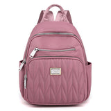 Women's Mini Plaid Backpack Shoulder Bag