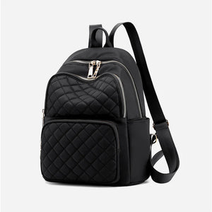 Women's Casual Waterproof Nylon Backpack Shoulder Bag