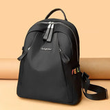 Waterproof Backpack for Women School Bags Female Solid Travel Mochila