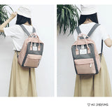 Canvas Travel Backpack School Bags for Teenage Girls Boys