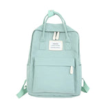 Canvas Travel Backpack School Bags for Teenage Girls Boys