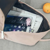 Canvas Travel Backpack School Bags for Teenage Girls Boys