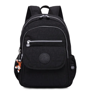 Waterproof Nylon Backpacks Women Laptop Bagpack Unisex School Backpack