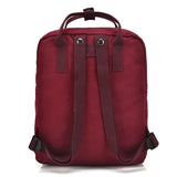 Women Oxford Casual Solid Students Preppy Backpack