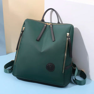 Women Waterproof Oxford School Backpack for Teenage Girls