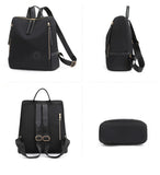 Women Waterproof Oxford School Backpack for Teenage Girls