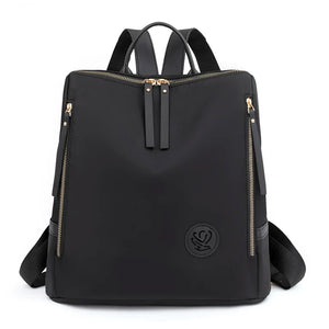 Women Waterproof Oxford School Backpack for Teenage Girls