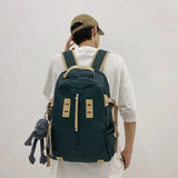 Large Laptop Computer Backpack Nylon Back Pack Sports Bagpack