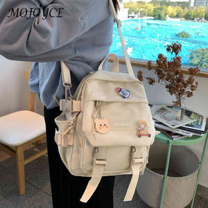 Nylon Women Backpack for School Bag