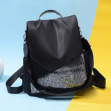 Anti-theft Backpack Travel School Shoulder Bag Women