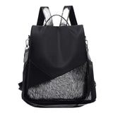 Anti-theft Backpack Travel School Shoulder Bag Women