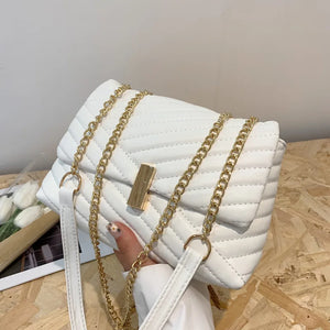 Foreign Style Women's Cross-body Bag Autumn Small Square Bag