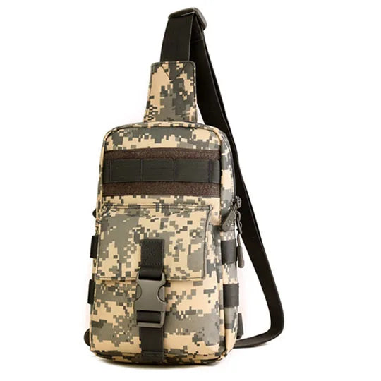 Camouflage Chest Pack Messenger Bag Military Crossbody