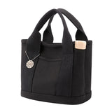 Canvas Shoulder Bag Large Beach Tote Fuzzy Kids Unisex Portable