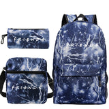 Schoolbag Letter Bagpack Purse for Teenage Girls Boy School Bag