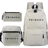 Schoolbag Letter Bagpack Purse for Teenage Girls Boy School Bag