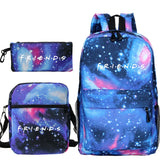 Schoolbag Letter Bagpack Purse for Teenage Girls Boy School Bag