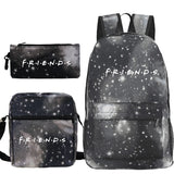 Schoolbag Letter Bagpack Purse for Teenage Girls Boy School Bag