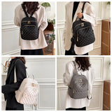 Nylon Backpack Women Big Travel Bag School Shoulder Bag