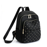 Nylon Backpack Women Big Travel Bag School Shoulder Bag
