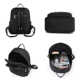Nylon Backpack Women Big Travel Bag School Shoulder Bag