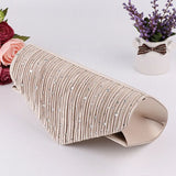 Diamonte Clutch Envelope Shoulder Bag Handbag Wedding Bridal Prom Handbags