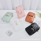 Women's PU Leather Shoulder Bag Tassel Wallet Fanny Pack