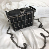 Metalic Bucket Bag For Women Clear Tote Bag Ladies Shoulder Bag